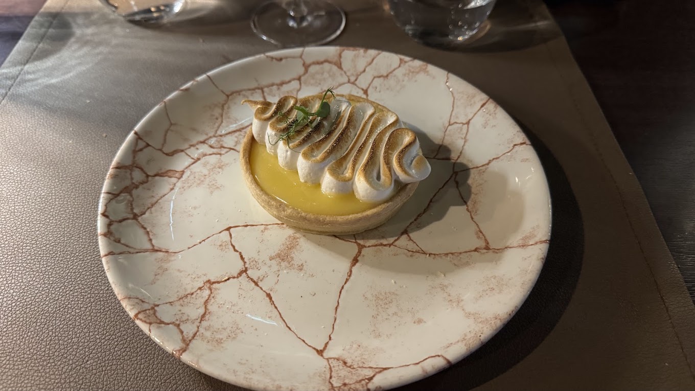 Dessert de la carte du soir