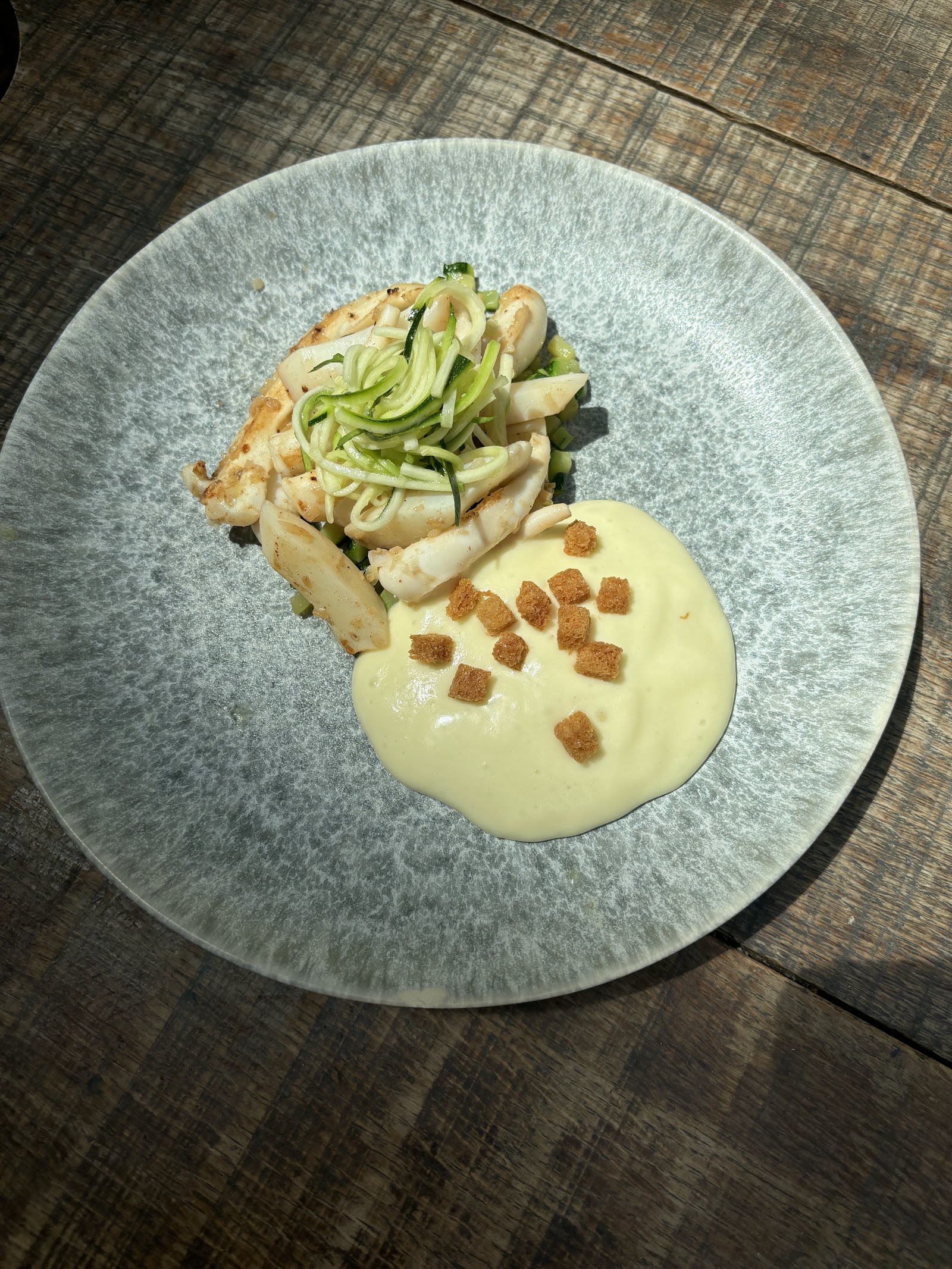 Assiette servie chez Alma aux Sables-d'Olonne