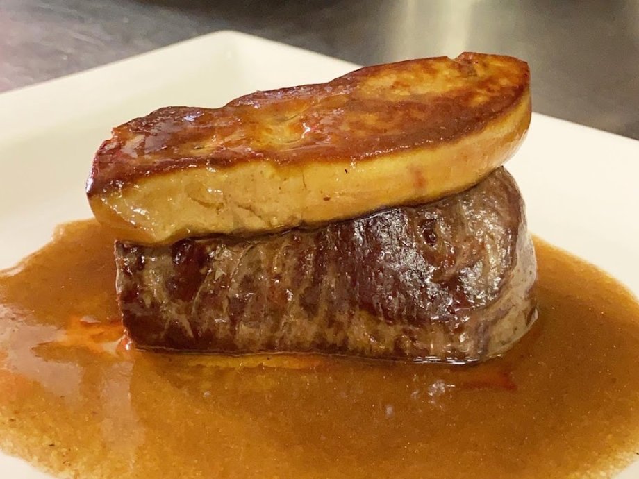 Tournedos au foie gras poêlé de Baron Lefèvre à Nantes