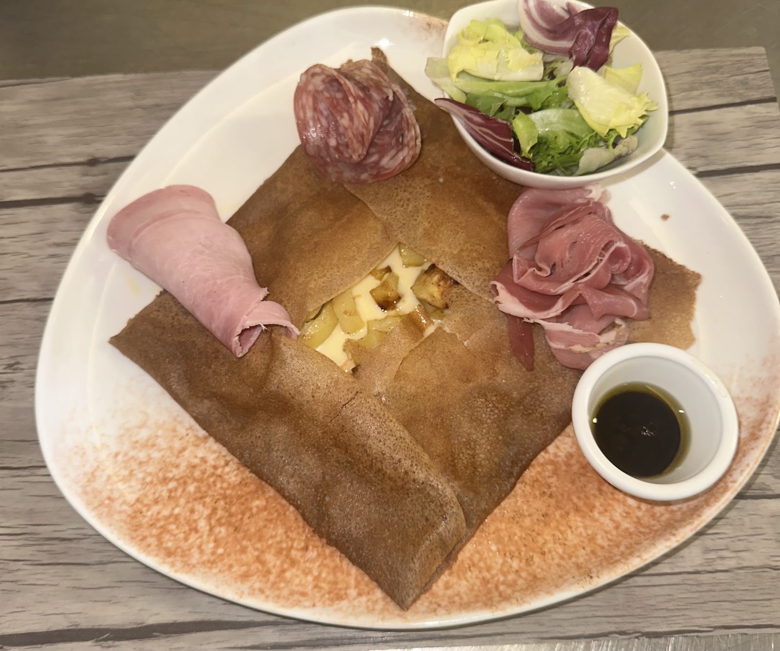 Crêpe de la Crêperie du P'tit Marché à Saint-Jean-de-Monts