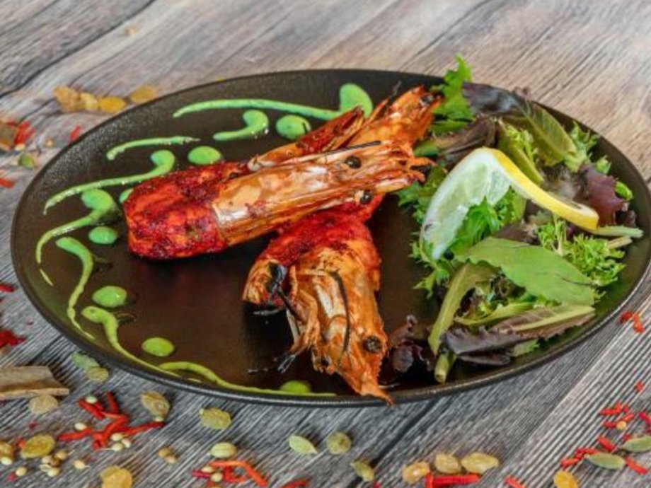 Gambas tandoori d'Inde et vous à Nantes