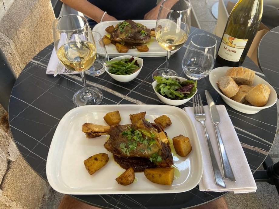 Souris d'agneau et pommes de terre de La Souris d'Agneau à Nantes