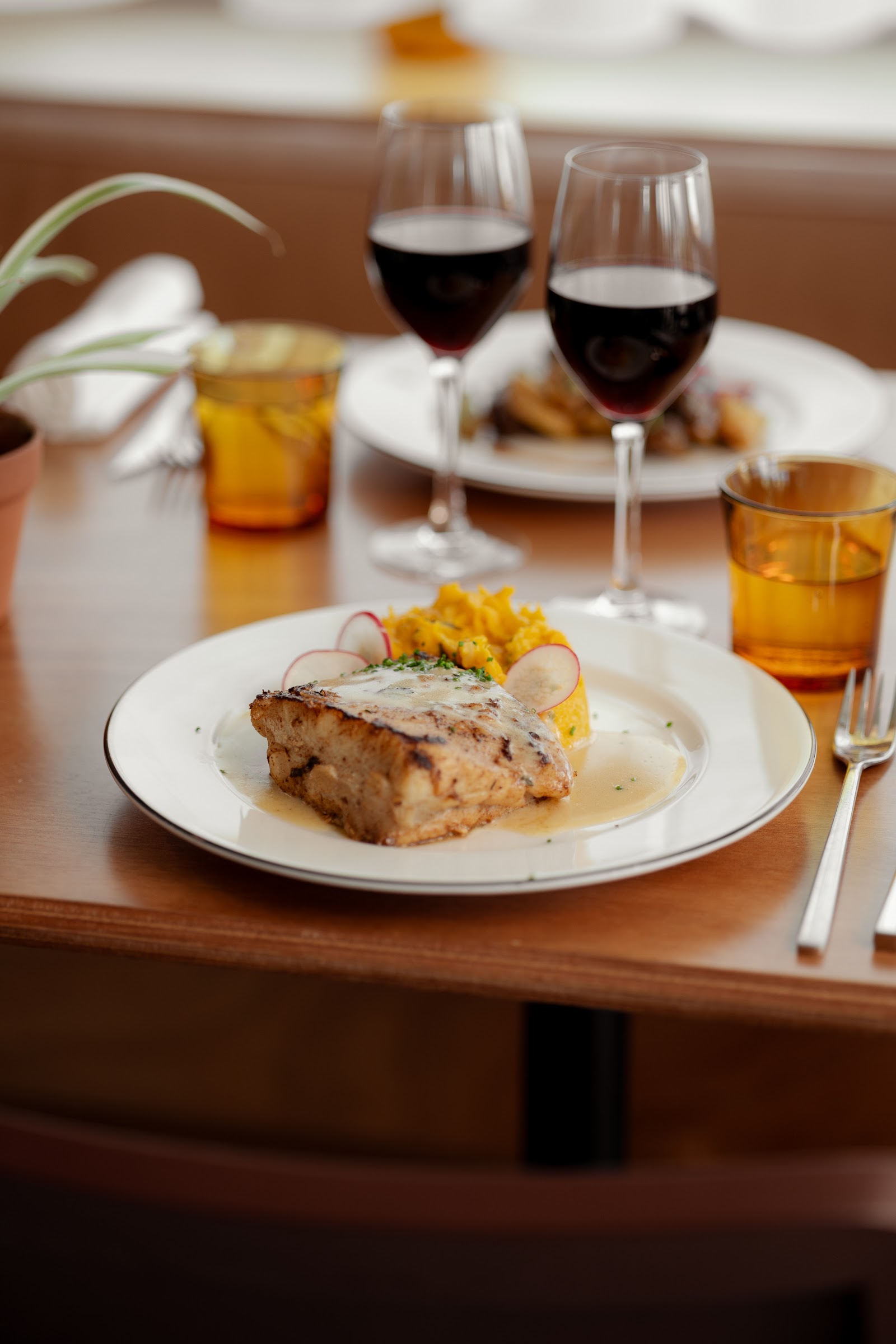 Assiette servie chez La Table Vertime aux Sables-d'Olonne