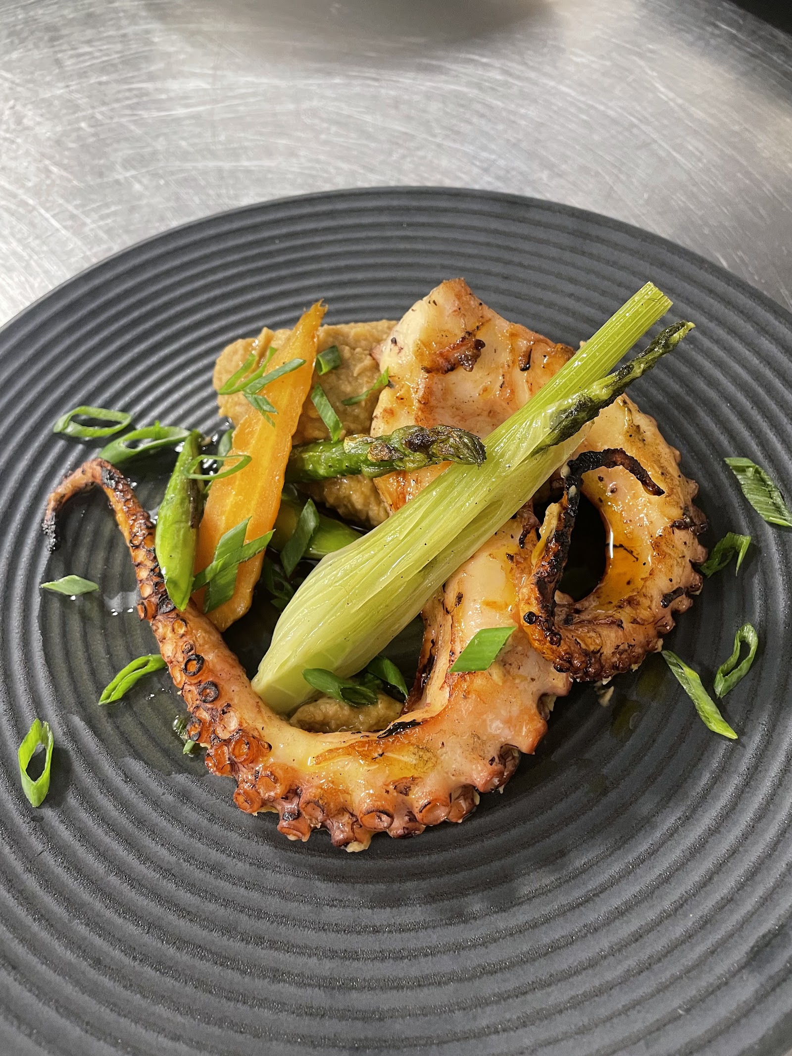 Plat servi à L'Authentique à Barbâtre