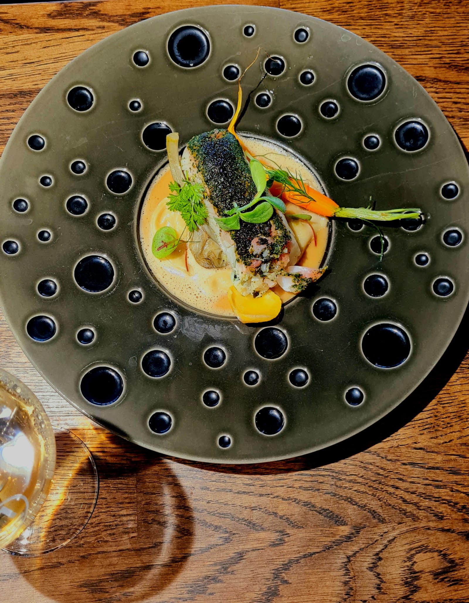 Assiette servie au 21 à Pornic
