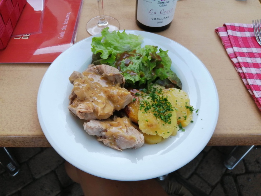 Plat servi chez Le Bistrot des Filles à Pornic