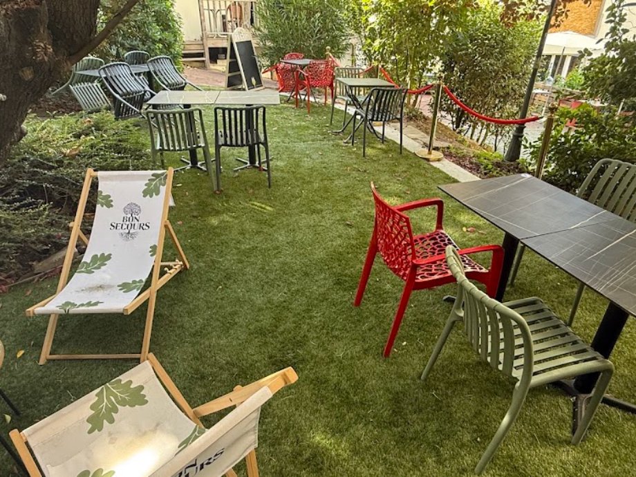 Jardin-terrasse du Chalet à Nantes