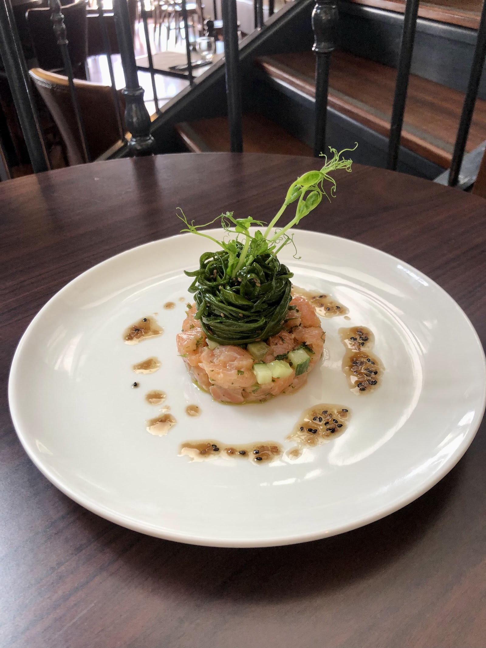 Assiette servie chez Le Galway aux Sables-d'Olonne