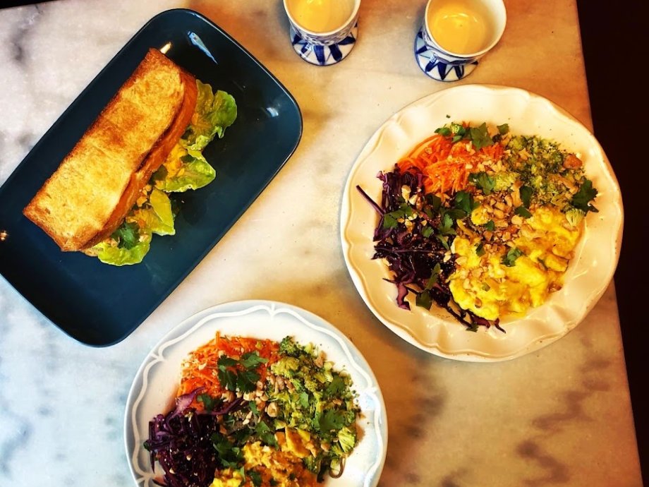 Bowls et sandwich du Morse à Nantes
