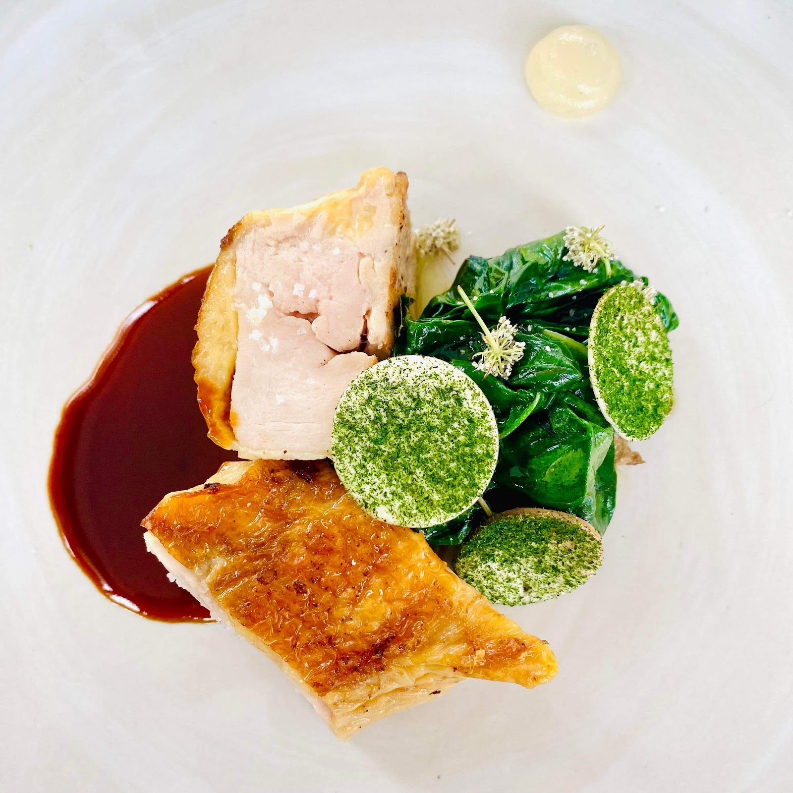 Assiette gastronomique de L'Inattendu à Saint-Gilles-Croix-de-Vie